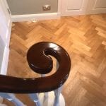 French polished hand rail