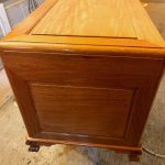 Indonesian blanket box restoration